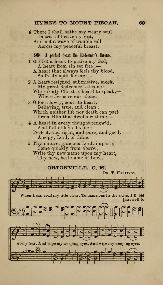 Hymns and Tunes for Prayer and Social Meetings page 69