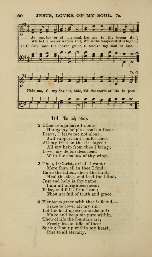 Hymns and Tunes for Prayer and Social Meetings page 80