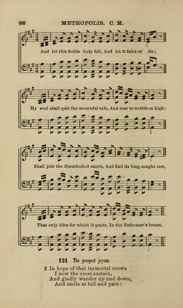Hymns and Tunes for Prayer and Social Meetings page 86