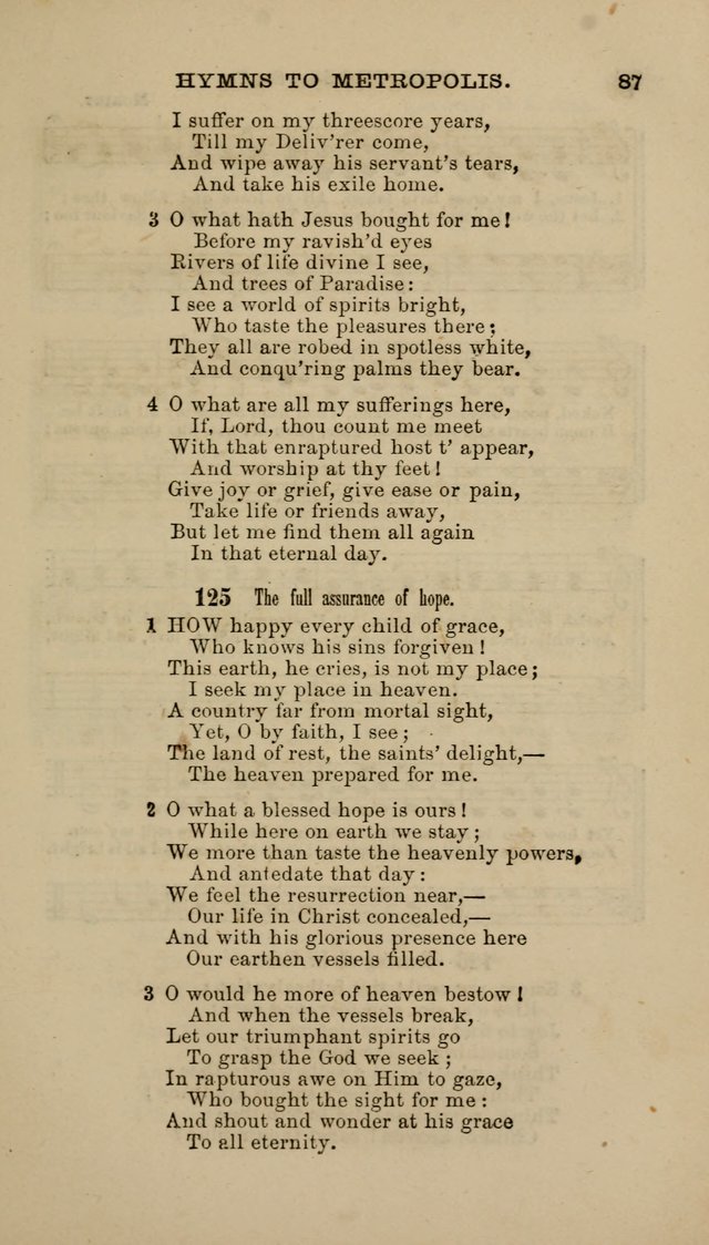 Hymns and Tunes for Prayer and Social Meetings page 87