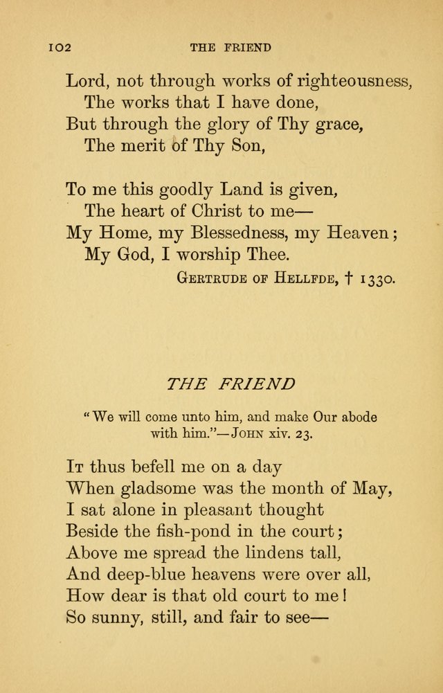 Hymns of Ter Steegen and Others (Second Series) page 102