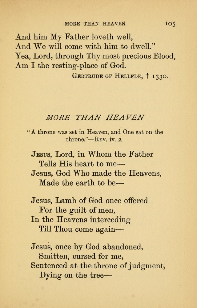 Hymns of Ter Steegen and Others (Second Series) page 105
