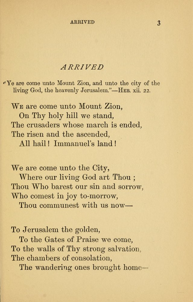 Hymns of Ter Steegen and Others (Second Series) page 3