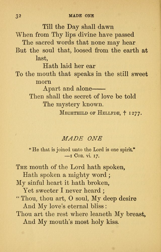 Hymns of Ter Steegen and Others (Second Series) page 32