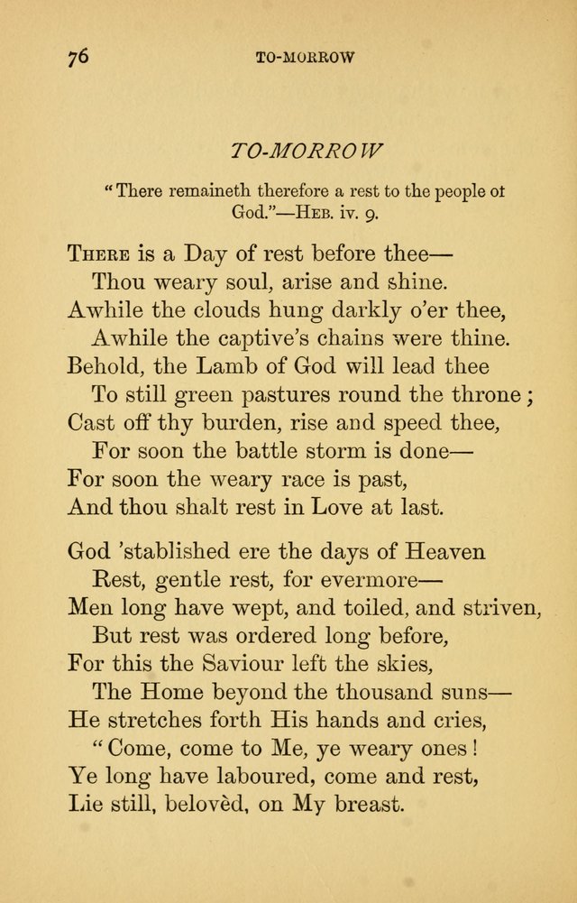Hymns of Ter Steegen and Others (Second Series) page 76