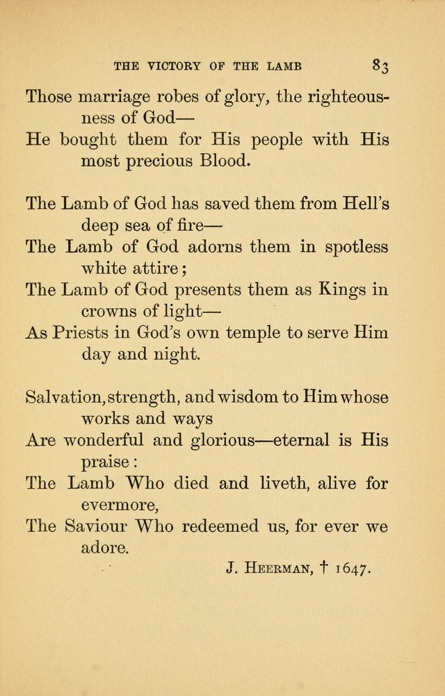 Hymns of Ter Steegen and Others (Second Series) page 83