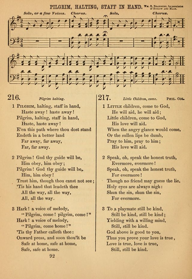 Hymn, Tune, and Service Book for Sunday Schools page 182