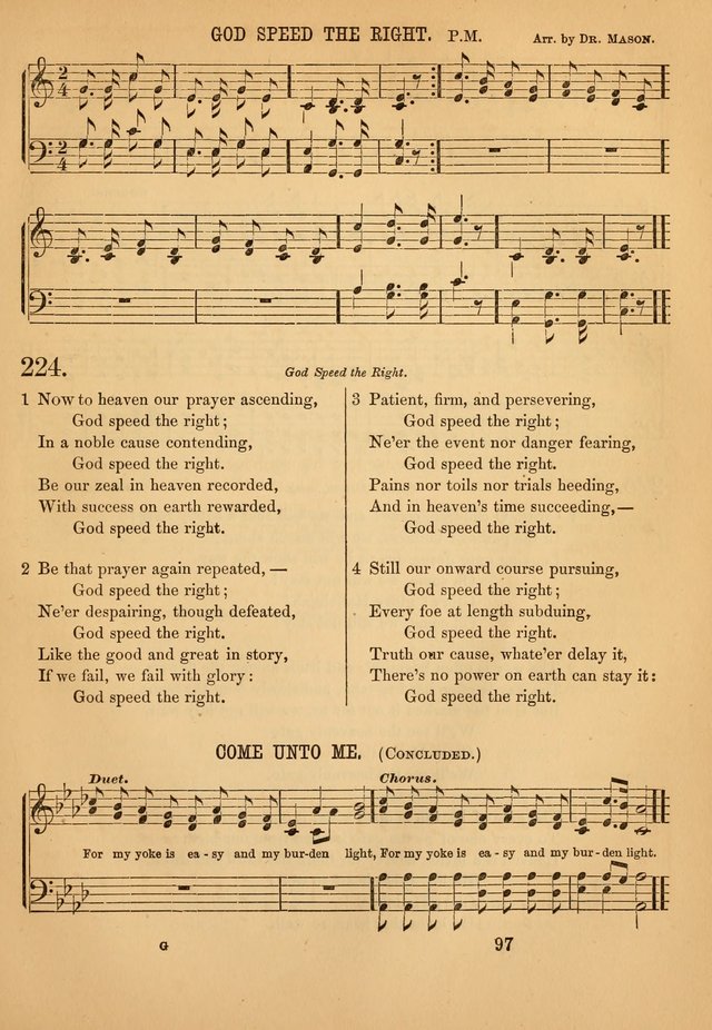 Hymn, Tune, and Service Book for Sunday Schools page 187