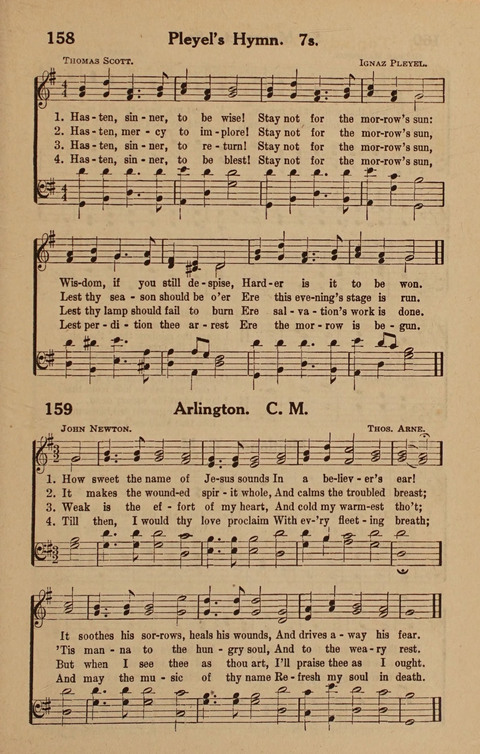 Hymns Tried and True: is a collection of new and old hymns suitable for evangelistic meetings young people