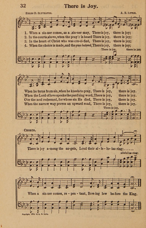 Hymns Tried and True: is a collection of new and old hymns suitable for evangelistic meetings young people