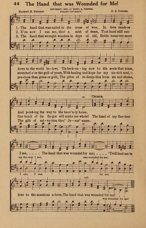 Hymns Tried and True: is a collection of new and old hymns suitable for evangelistic meetings young people