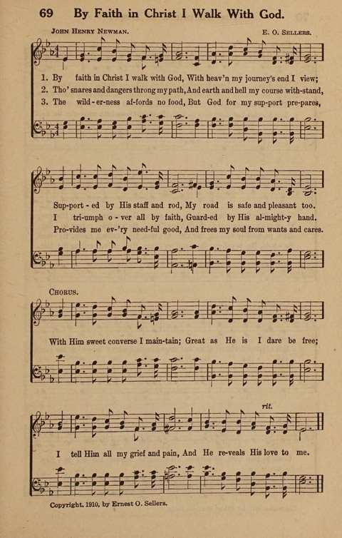 Hymns Tried and True: is a collection of new and old hymns suitable for evangelistic meetings young people