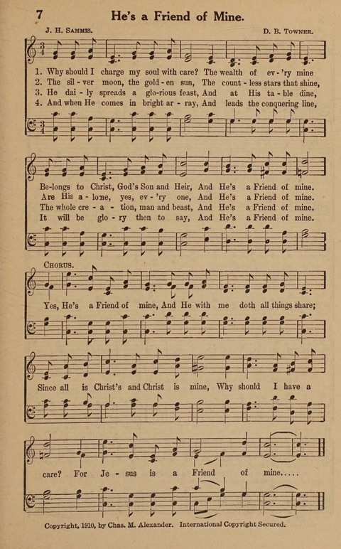 Hymns Tried and True: is a collection of new and old hymns suitable for evangelistic meetings young people