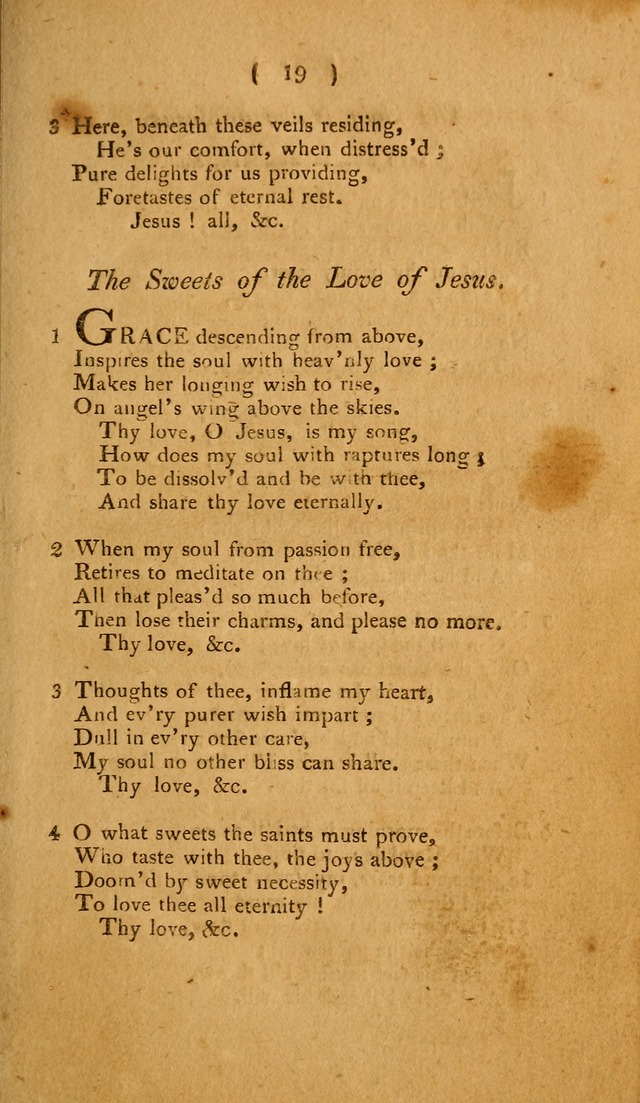 Hymns, for the Use of the Catholic Church in the United States of America (New ed.) page 19