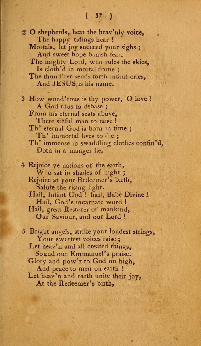 Hymns, for the Use of the Catholic Church in the United States of America (New ed.) page 37