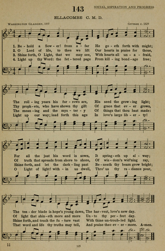 Hymns of the United Church page 125