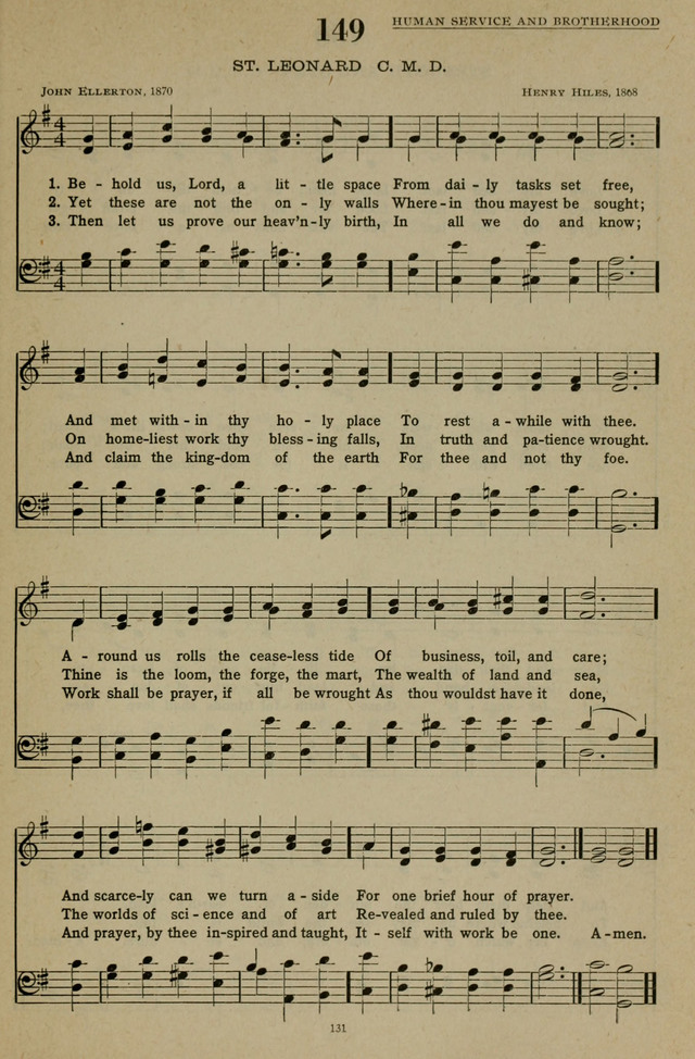 Hymns of the United Church page 131