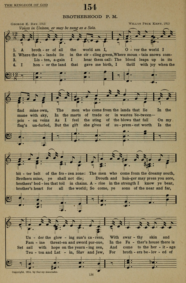 Hymns of the United Church page 136