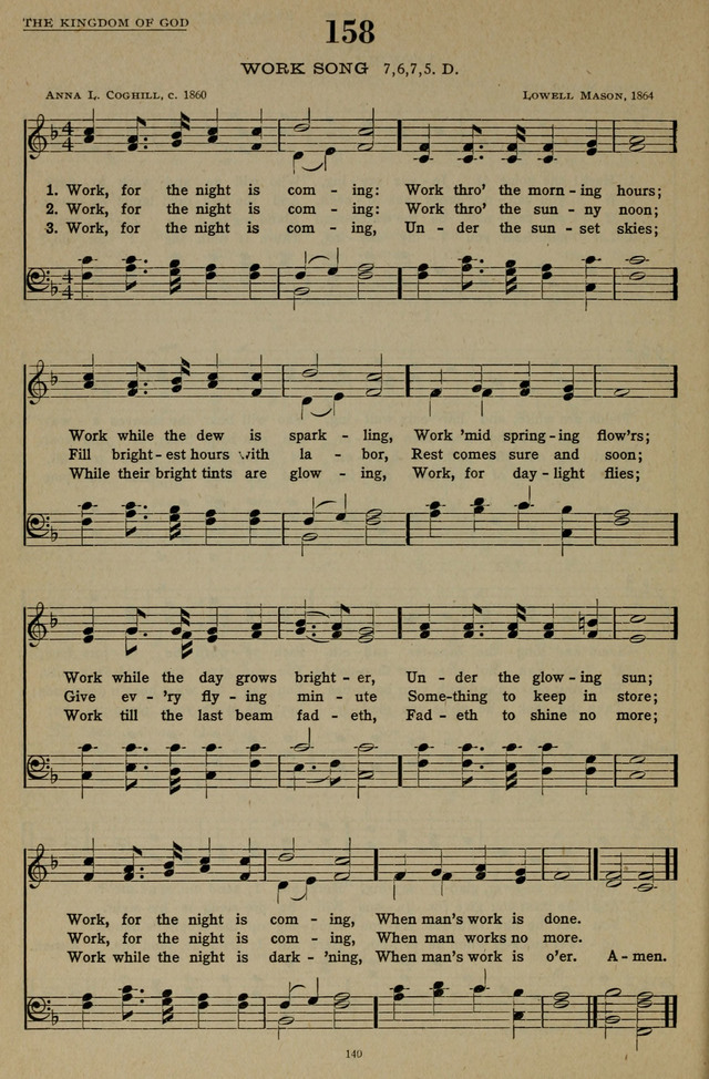 Hymns of the United Church page 140