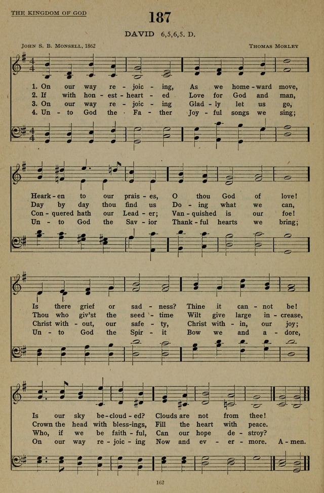 Hymns of the United Church page 162