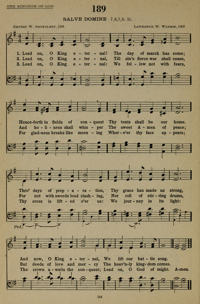 Hymns of the United Church page 164