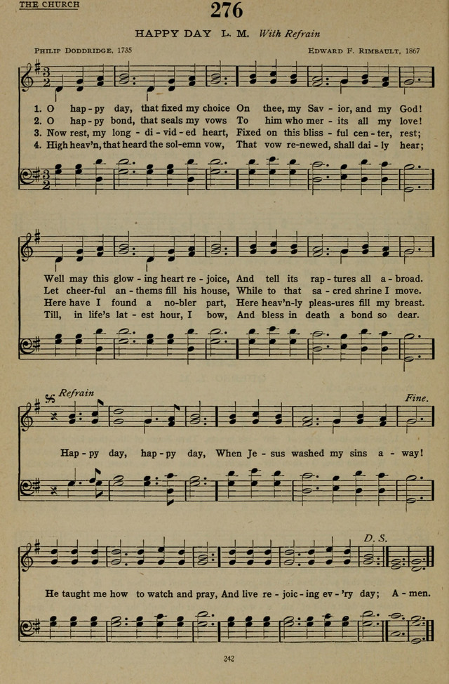 Hymns of the United Church page 242