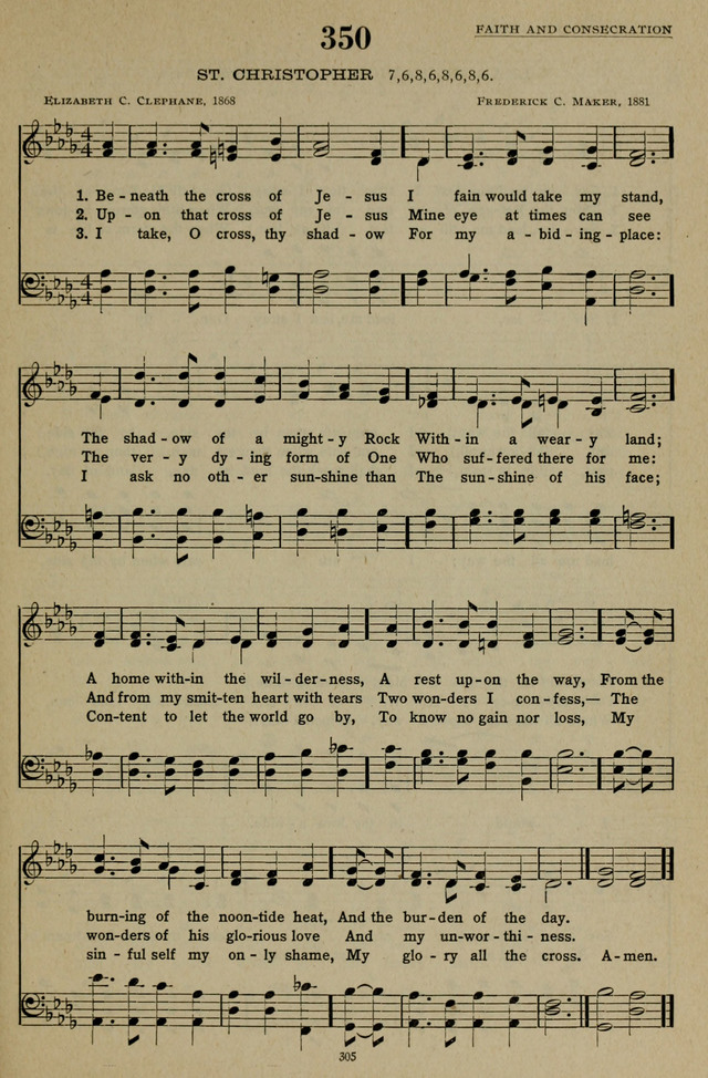 Hymns of the United Church page 305