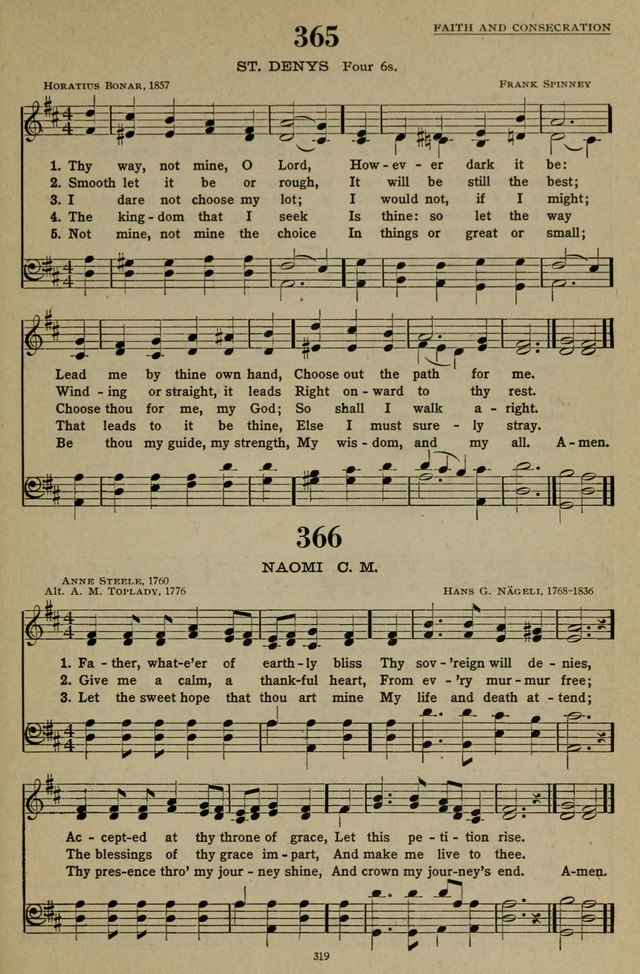 Hymns of the United Church page 319