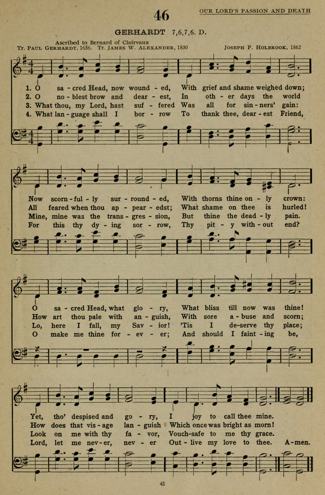 Hymns of the United Church page 41