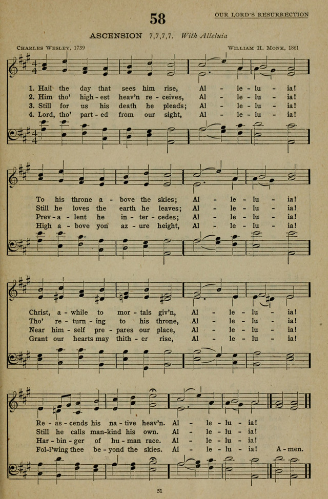 Hymns of the United Church page 51