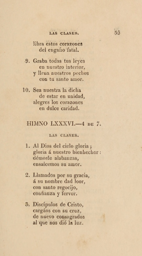 Himnos para el Uso de las Congregaciones Españolas de la Iglesia Protestante Metodista page 103
