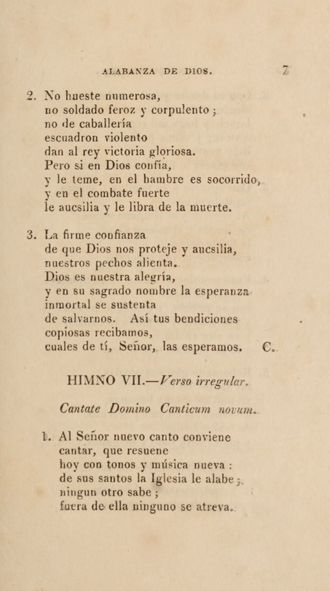 Himnos para el Uso de las Congregaciones Españolas de la Iglesia Protestante Metodista page 15