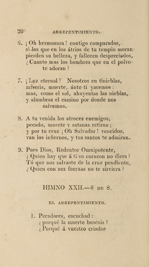 Himnos para el Uso de las Congregaciones Españolas de la Iglesia Protestante Metodista page 28