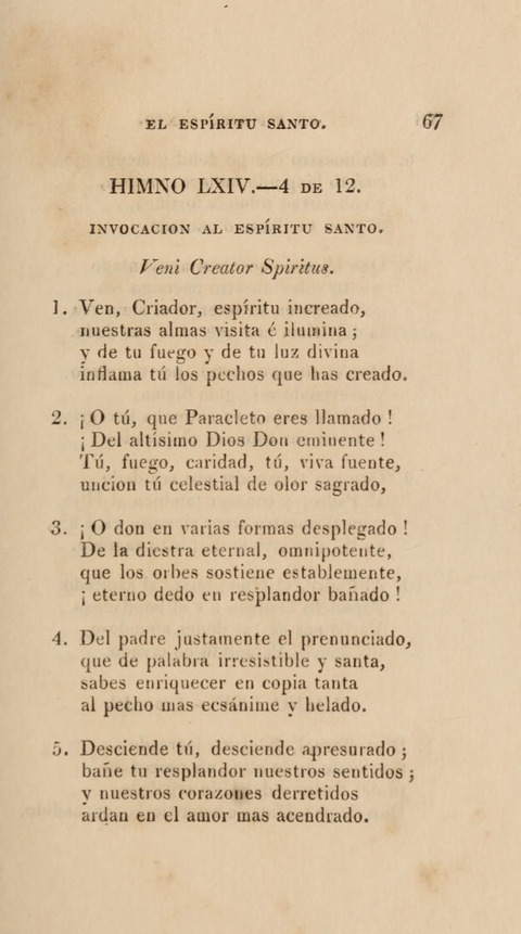 Himnos para el Uso de las Congregaciones Españolas de la Iglesia Protestante Metodista page 75