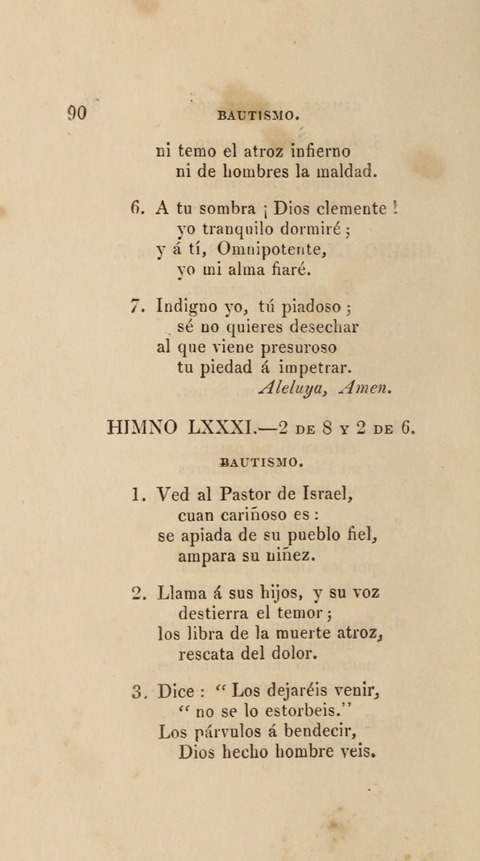 Himnos para el Uso de las Congregaciones Españolas de la Iglesia Protestante Metodista page 98