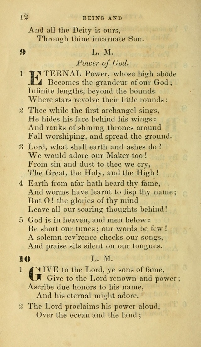 Hymns selected from various authors: for the use of the Evangelical Association, and all lovers of pious devotion (5th ed.) page 12