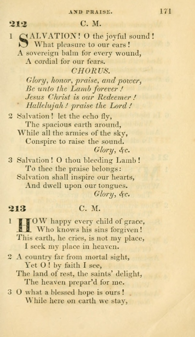 Hymns selected from various authors: for the use of the Evangelical Association, and all lovers of pious devotion (5th ed.) page 173