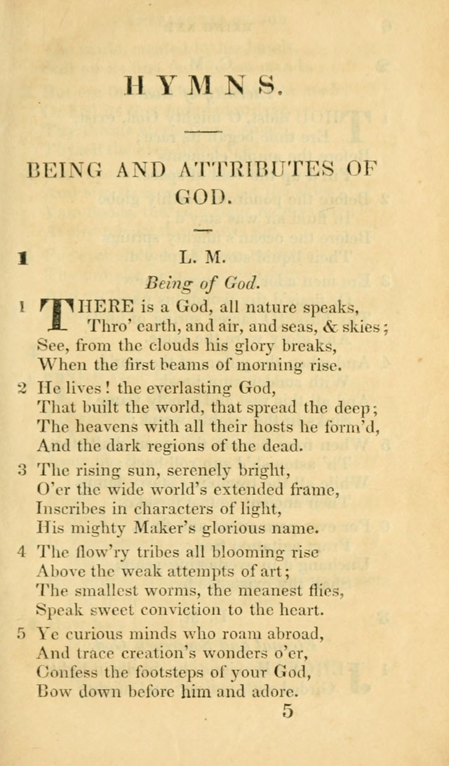 Hymns selected from various authors: for the use of the Evangelical Association, and all lovers of pious devotion (5th ed.) page 5