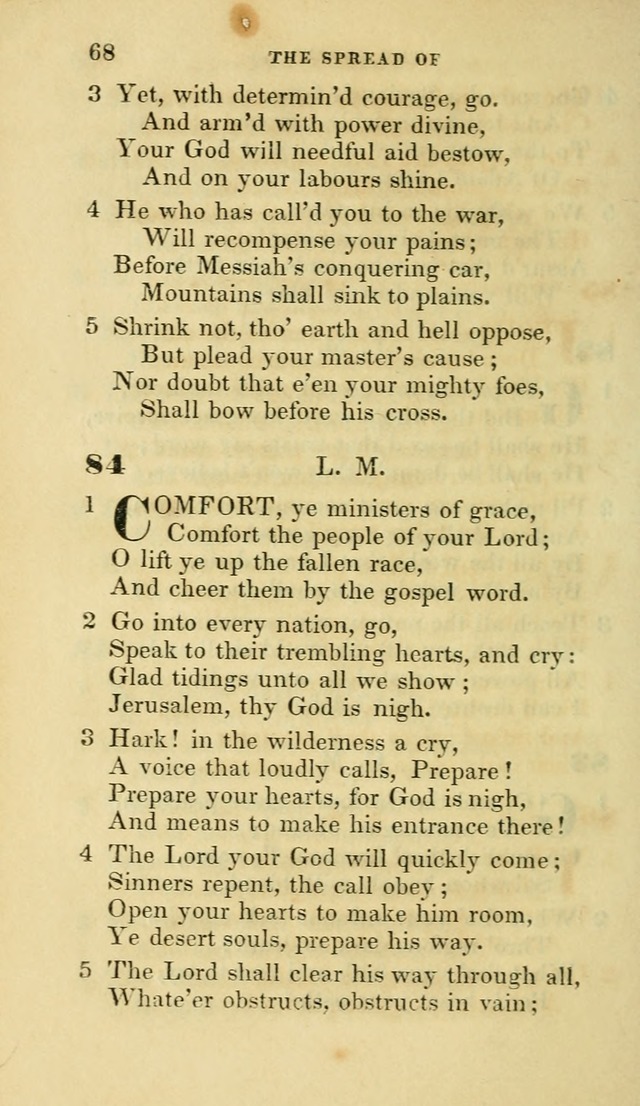 Hymns selected from various authors: for the use of the Evangelical Association, and all lovers of pious devotion (5th ed.) page 68