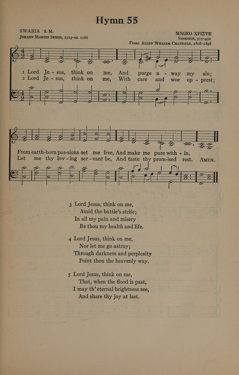 The Harvard University Hymn Book page 65