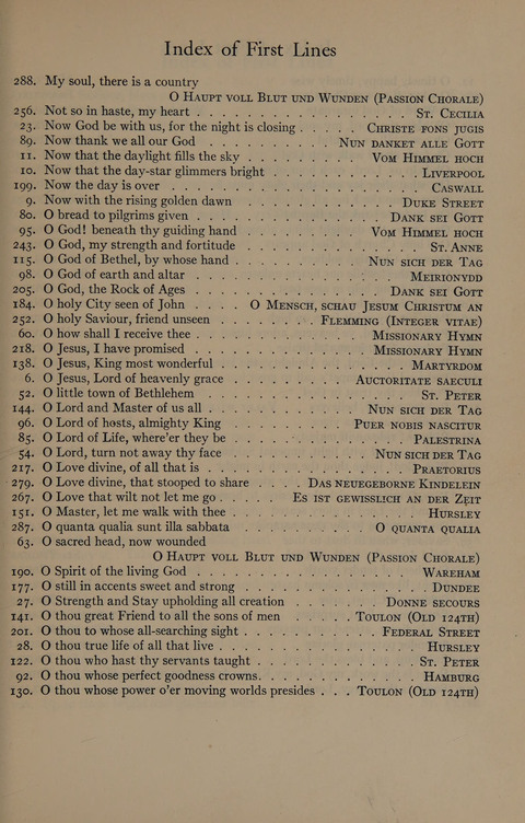 The Harvard University Hymn Book page xxii