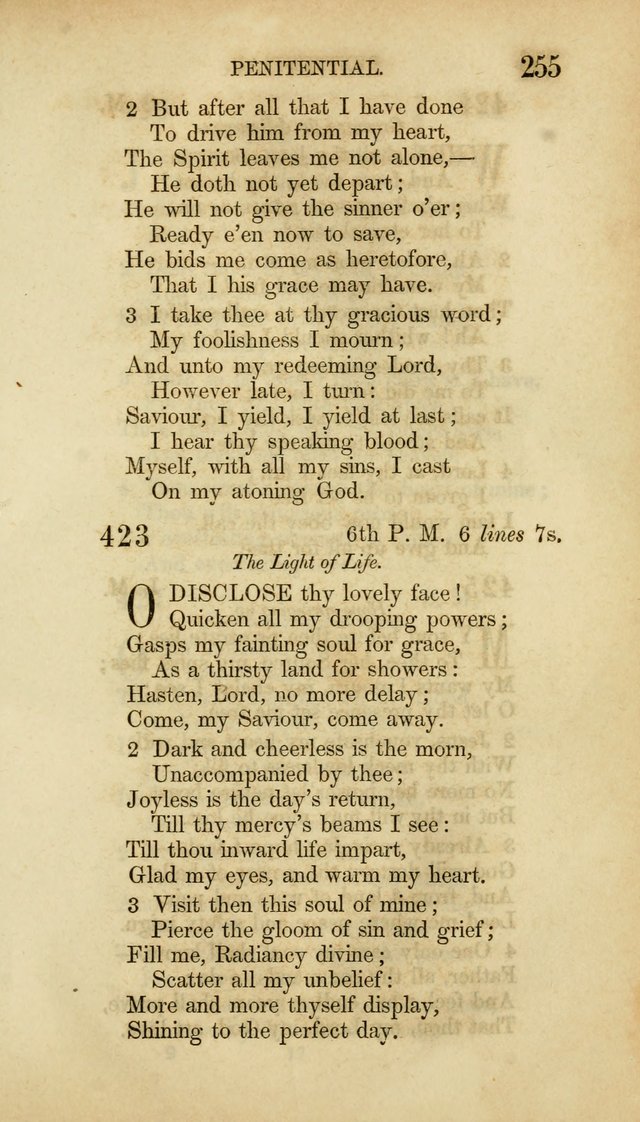 Hymns for the Use of the Methodist Episcopal Church. Rev. ed. page 262