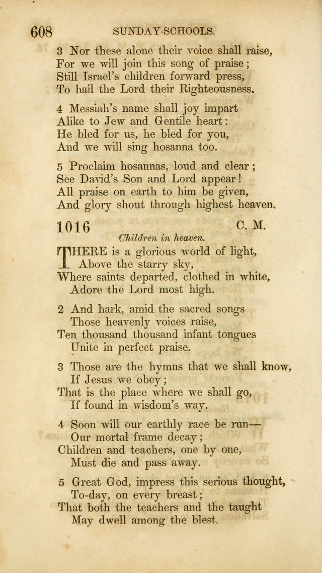 Hymns for the Use of the Methodist Episcopal Church. Rev. ed. page 615