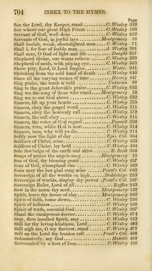 Hymns for the Use of the Methodist Episcopal Church. Rev. ed. page 711