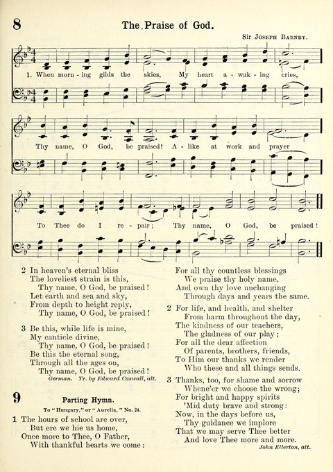 Heart and Voice: a collection of Songs and Services for the Sunday School and the Home page 124