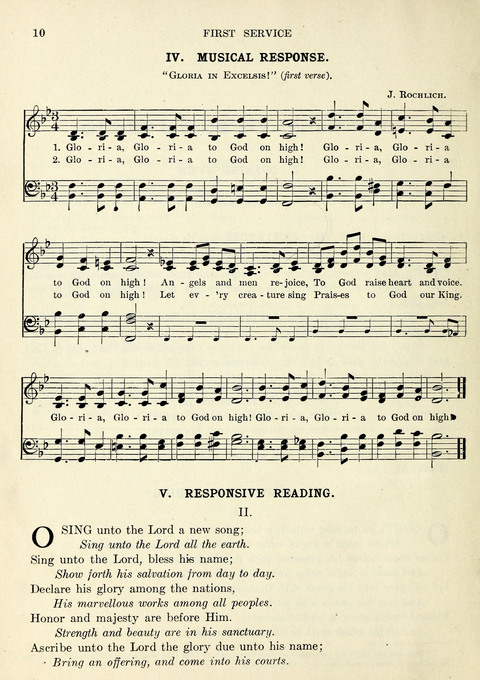 Heart and Voice: a collection of Songs and Services for the Sunday School and the Home page 15