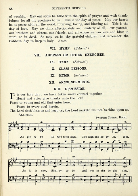 Heart and Voice: a collection of Songs and Services for the Sunday School and the Home page 73