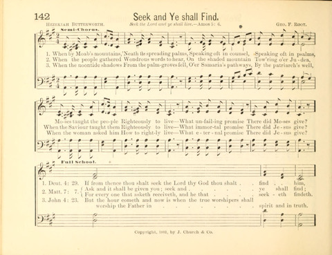 Heart and Voice: a New Collection of Sunday School Songs page 142