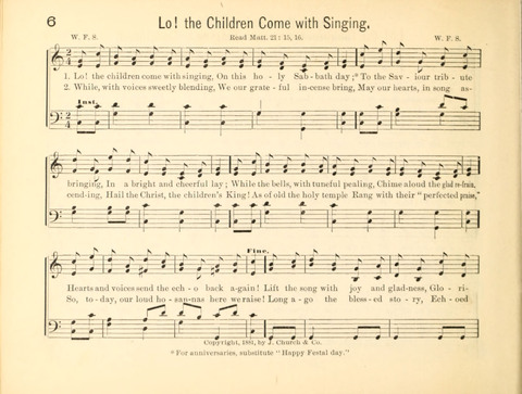 Heart and Voice: a New Collection of Sunday School Songs page 6
