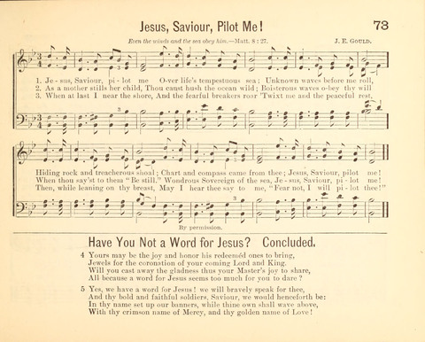 Heart and Voice: a New Collection of Sunday School Songs page 73